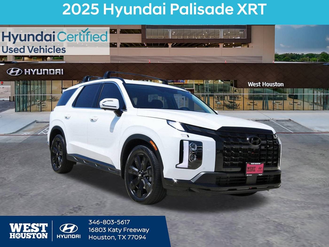 2025 Hyundai Palisade XRT — SUV — 100 mi — Houston, TX