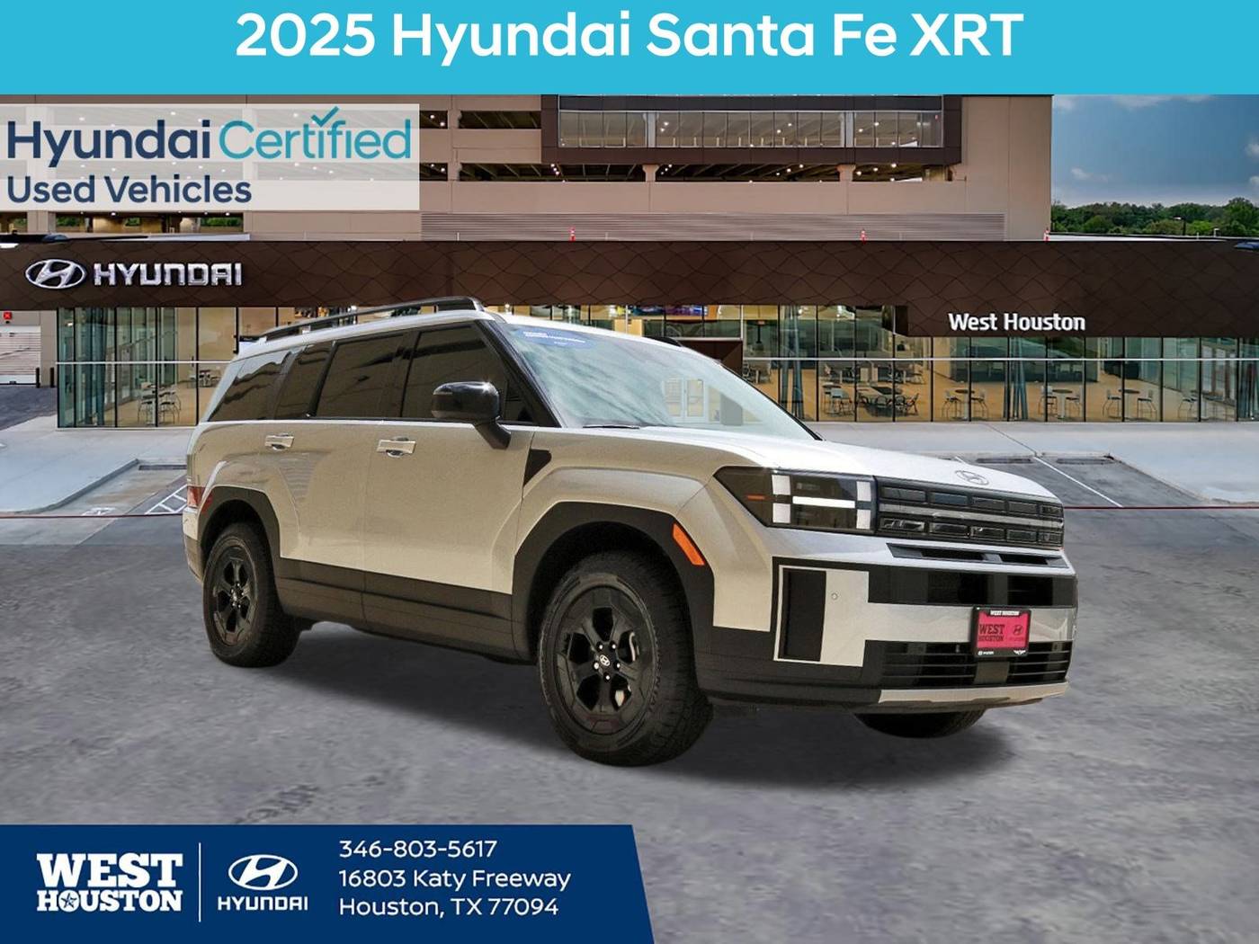 2025 Hyundai Santa Fe XRT — SUV — 8,882 mi — Houston, TX