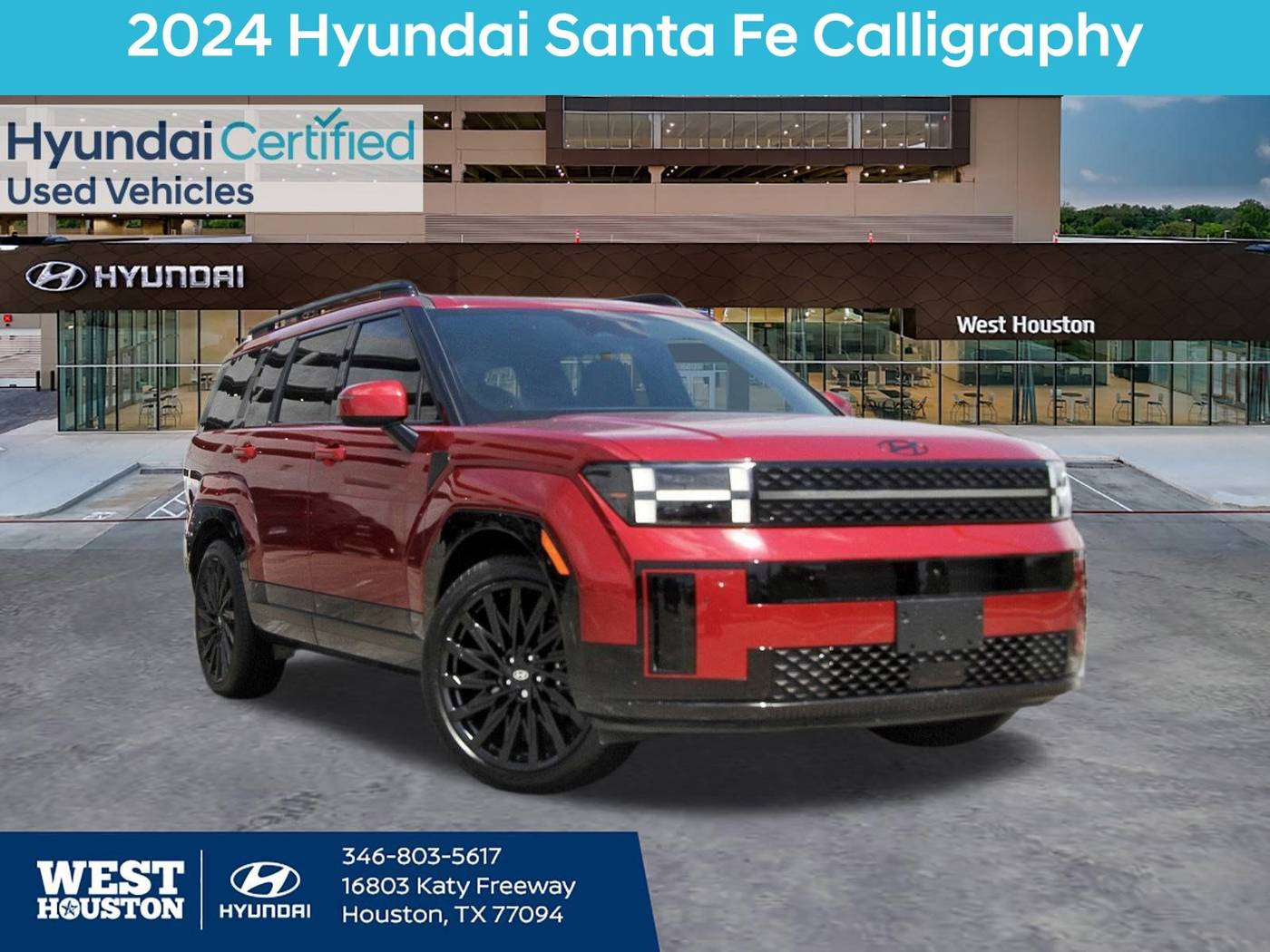 2024 Hyundai Santa Fe Calligraphy — SUV — 8,720 mi — Houston, TX