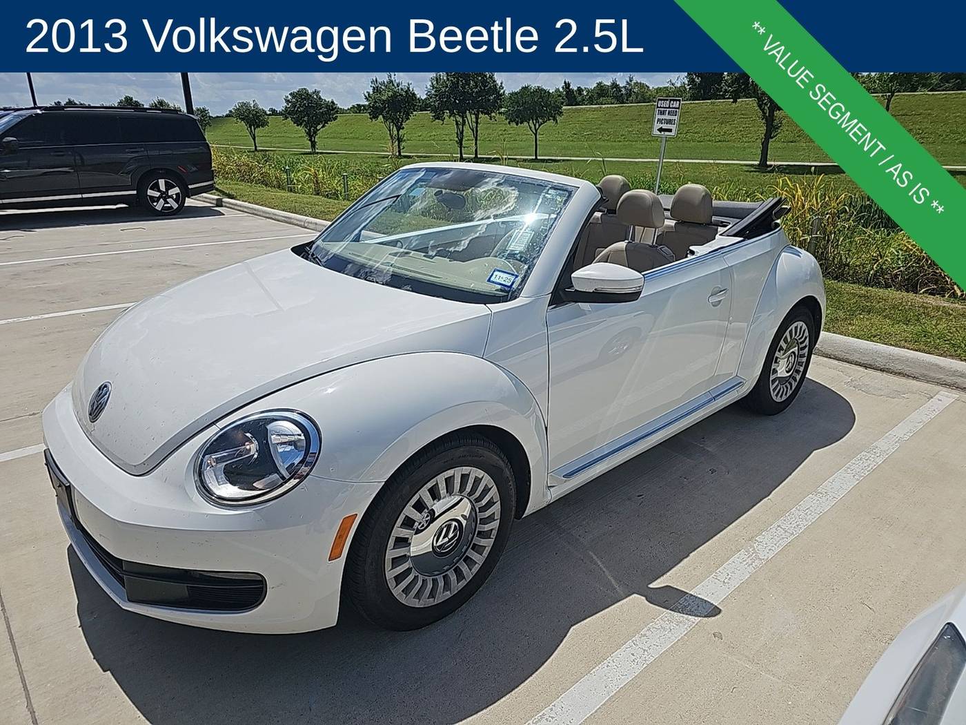 2013 Volkswagen Beetle 2.5 — Convertible — 120,268 mi — Houston, TX