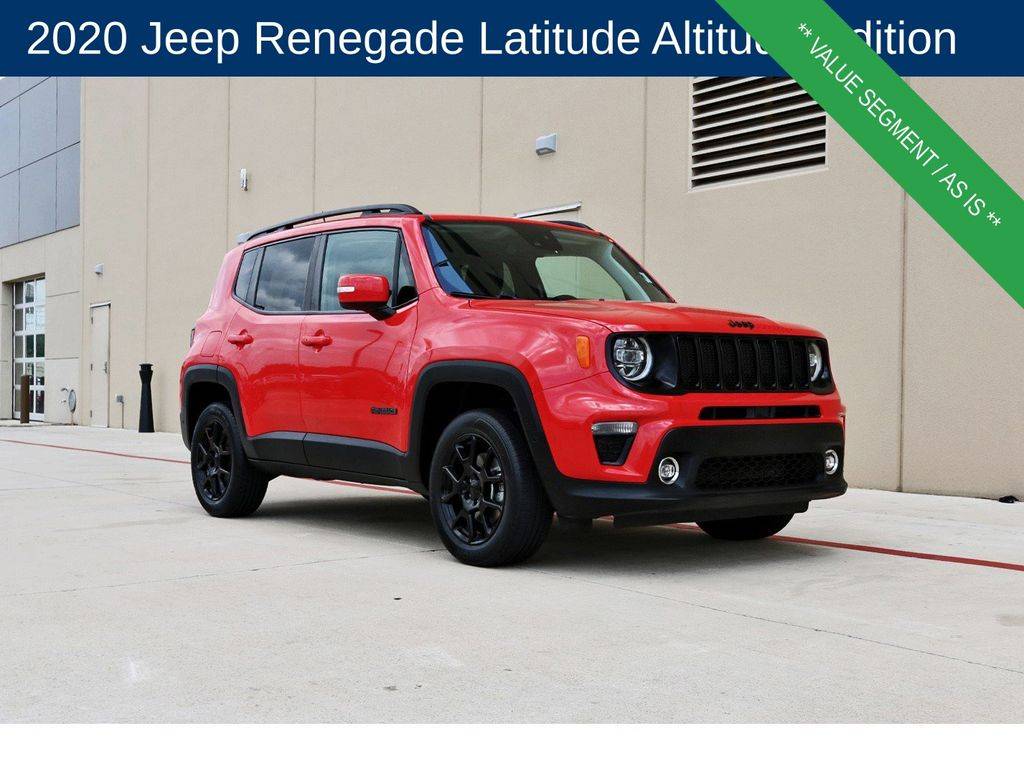 2020 Jeep Renegade Altitude — SUV — 77,545 mi — Houston, TX