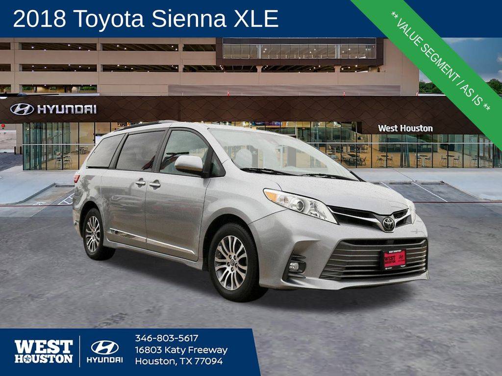 2018 Toyota Sienna L — Minivan — 60,115 mi — Houston, TX