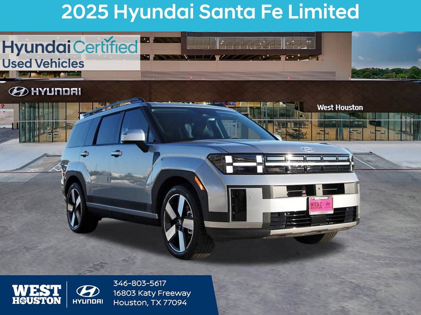 2025 Hyundai Santa Fe Limited — SUV — 6,636 mi — Houston, TX
