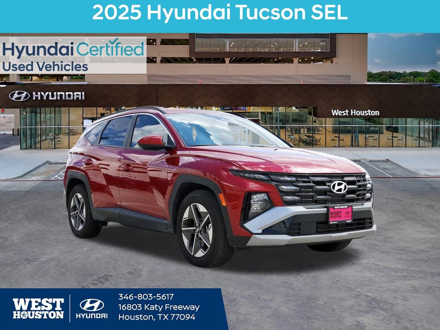 2025 Hyundai Tucson SEL — SUV — 5,932 mi — Houston, TX