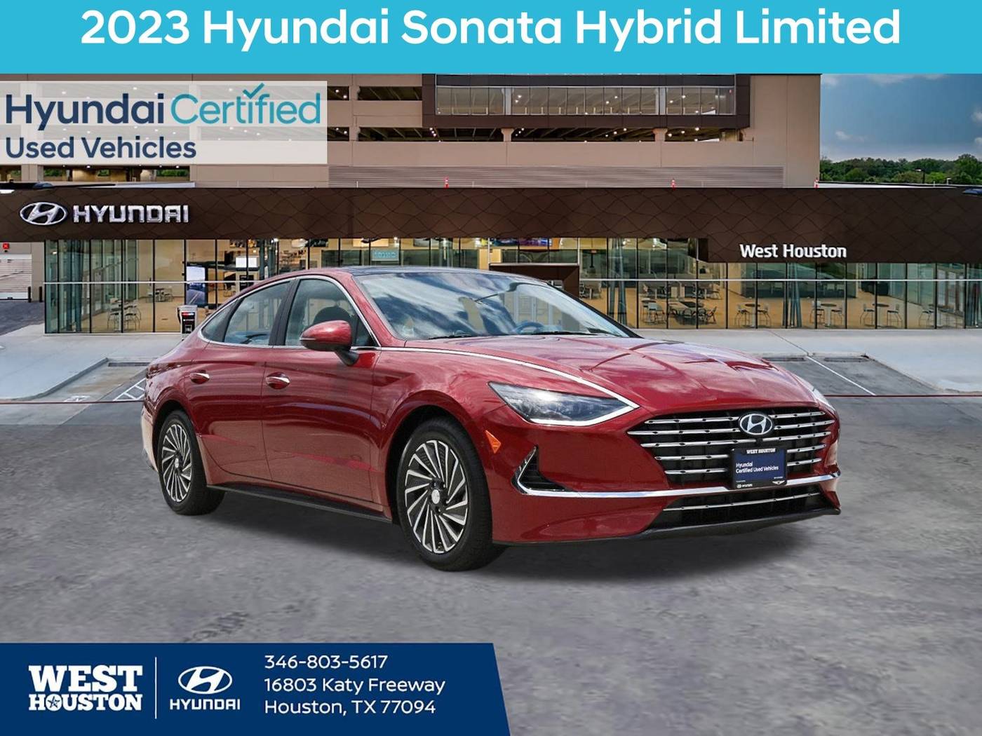 2023 Hyundai Sonata Hybrid Limited — Sedan — 28,751 mi — Houston, TX