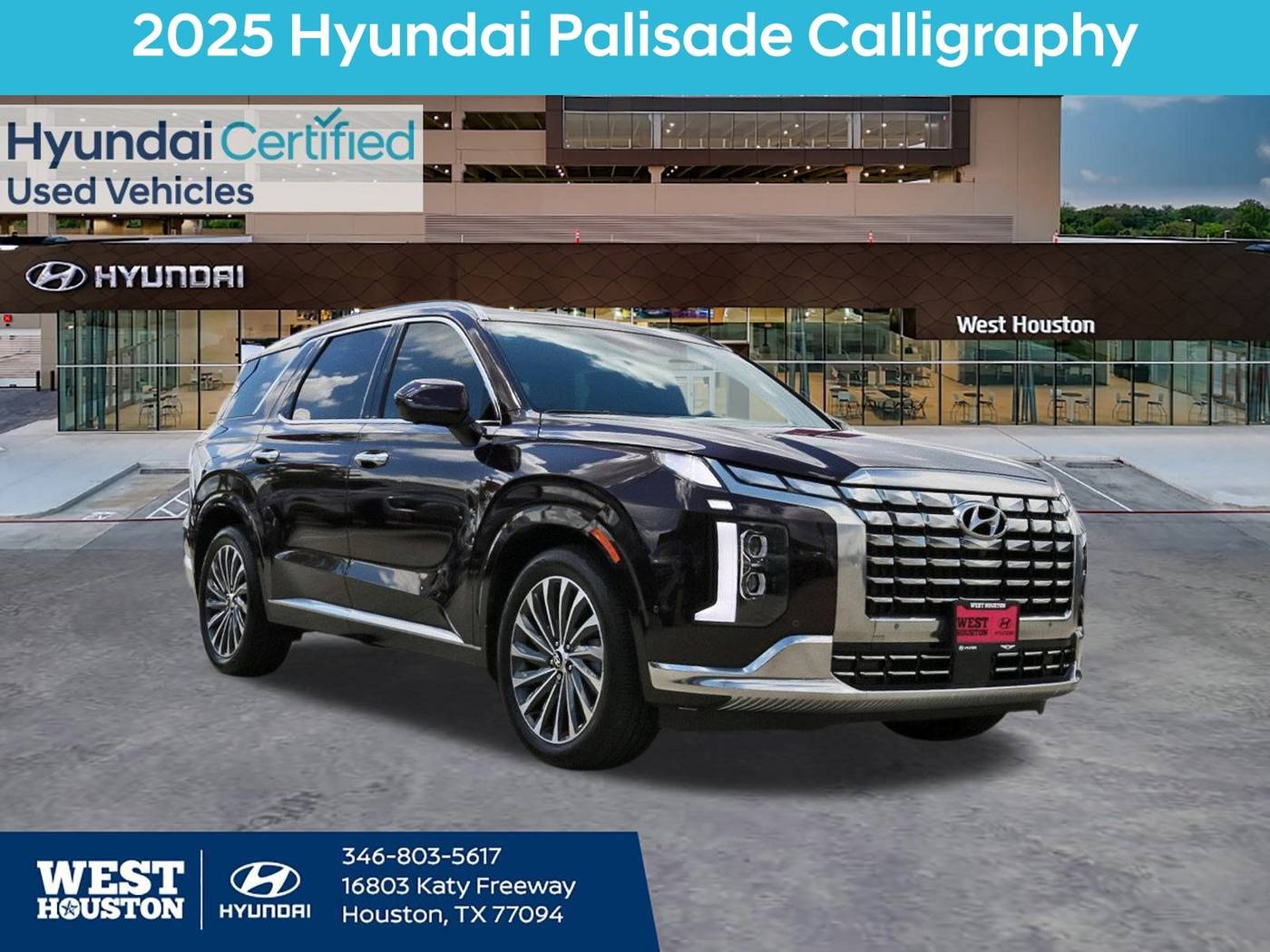 2025 Hyundai Palisade Calligraphy — SUV — 6,982 mi — Houston, TX