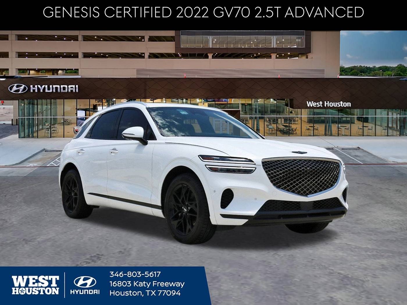 2022 Genesis GV70 2.5T — SUV — 53,105 mi — Houston, TX