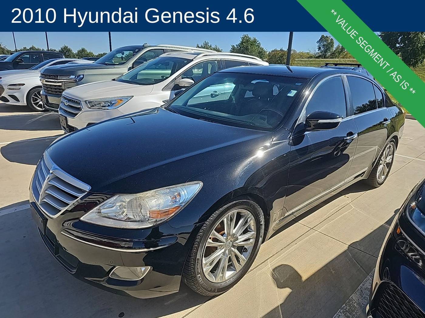2010 Hyundai Genesis 4.6 — Sedan — 169,219 mi — Houston, TX