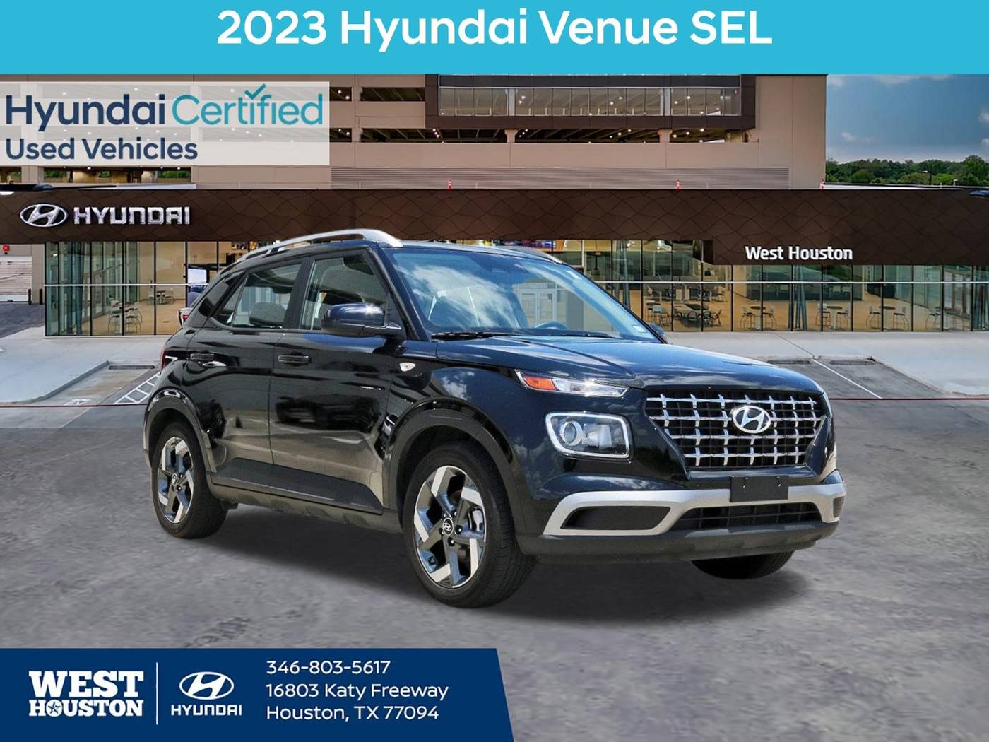 2023 Hyundai Venue SEL — SUV — 19,501 mi — Houston, TX