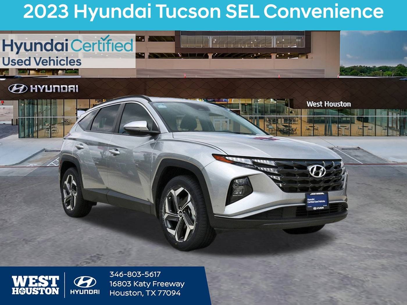 2023 Hyundai Tucson SEL — SUV — 49,724 mi — Houston, TX