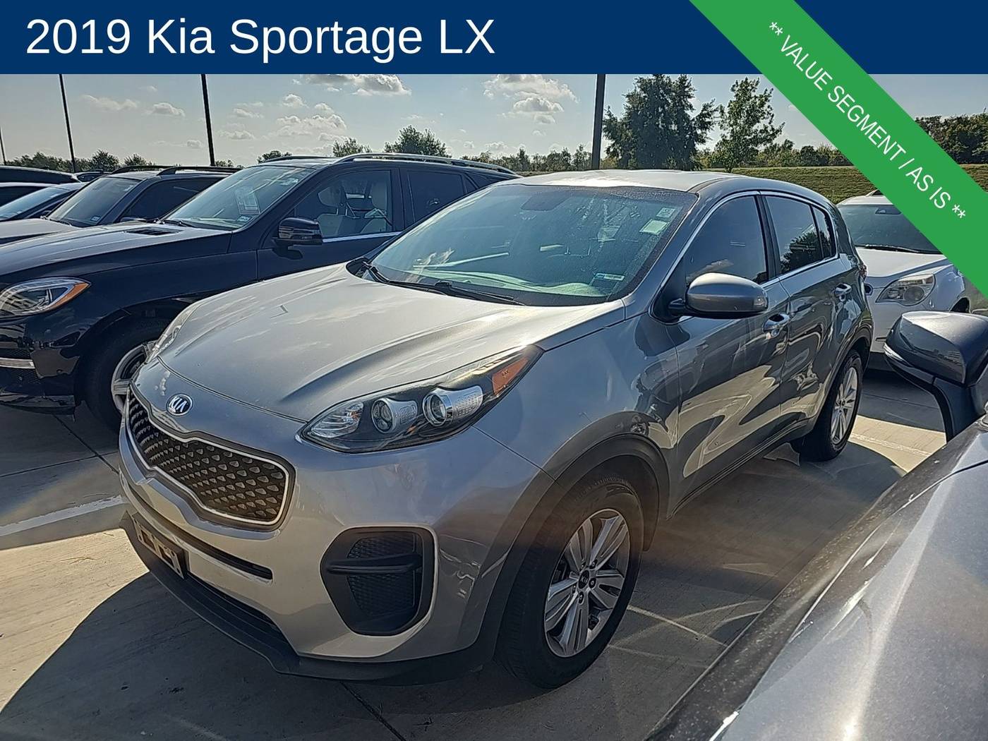 2019 Kia Sportage LX — SUV — 80,695 mi — Houston, TX