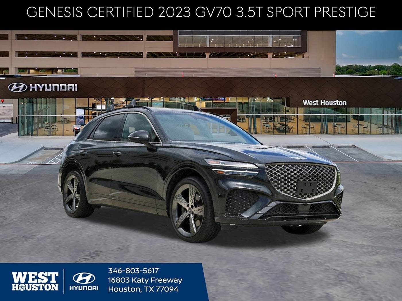 2023 Genesis GV70 3.5T Sport — SUV — 43,341 mi — Houston, TX