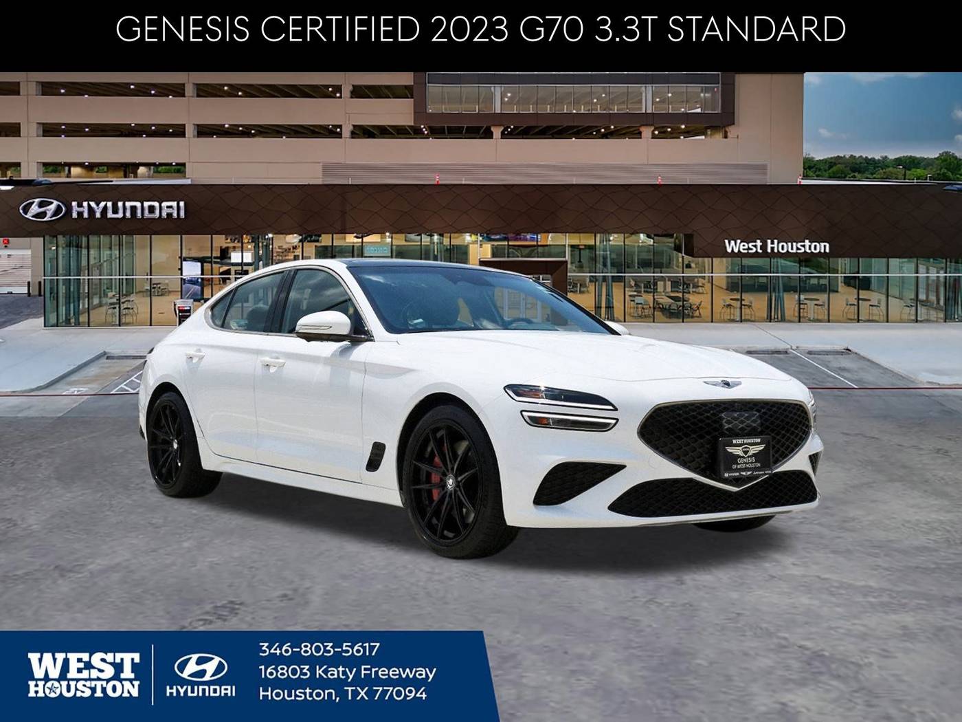 2023 Genesis G70 3.3T — Sedan — 49,035 mi — Houston, TX