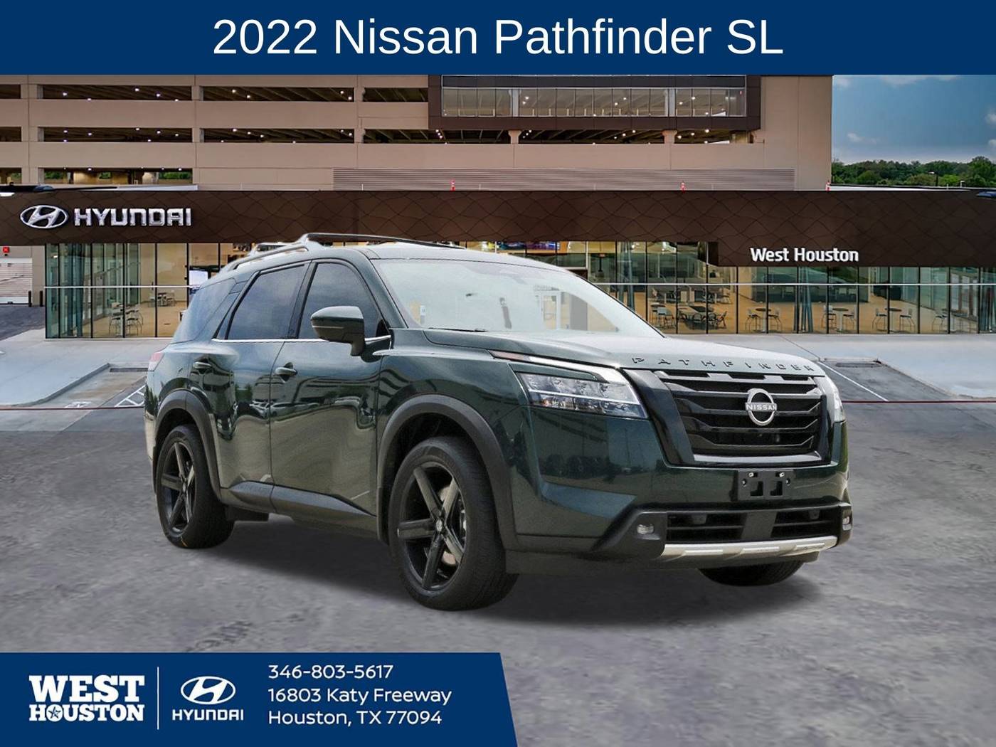 2022 Nissan Pathfinder SL — SUV — 63,627 mi — Houston, TX