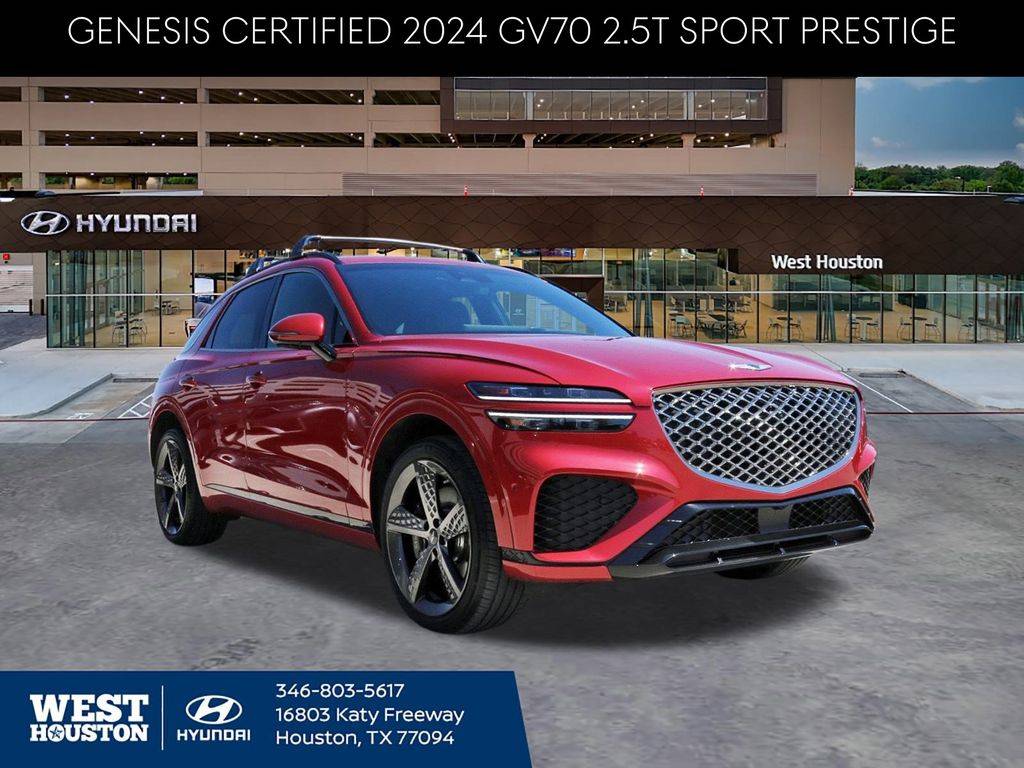 2024 Genesis GV70 2.5T — SUV — 21,483 mi — Houston, TX