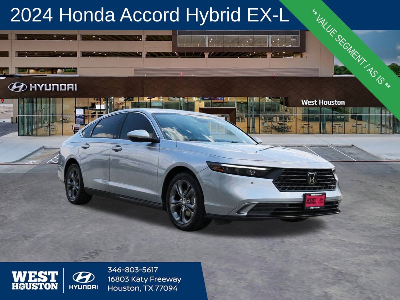 2024 Honda Accord Hybrid EX-L — Sedan — 94,441 mi — Houston, TX