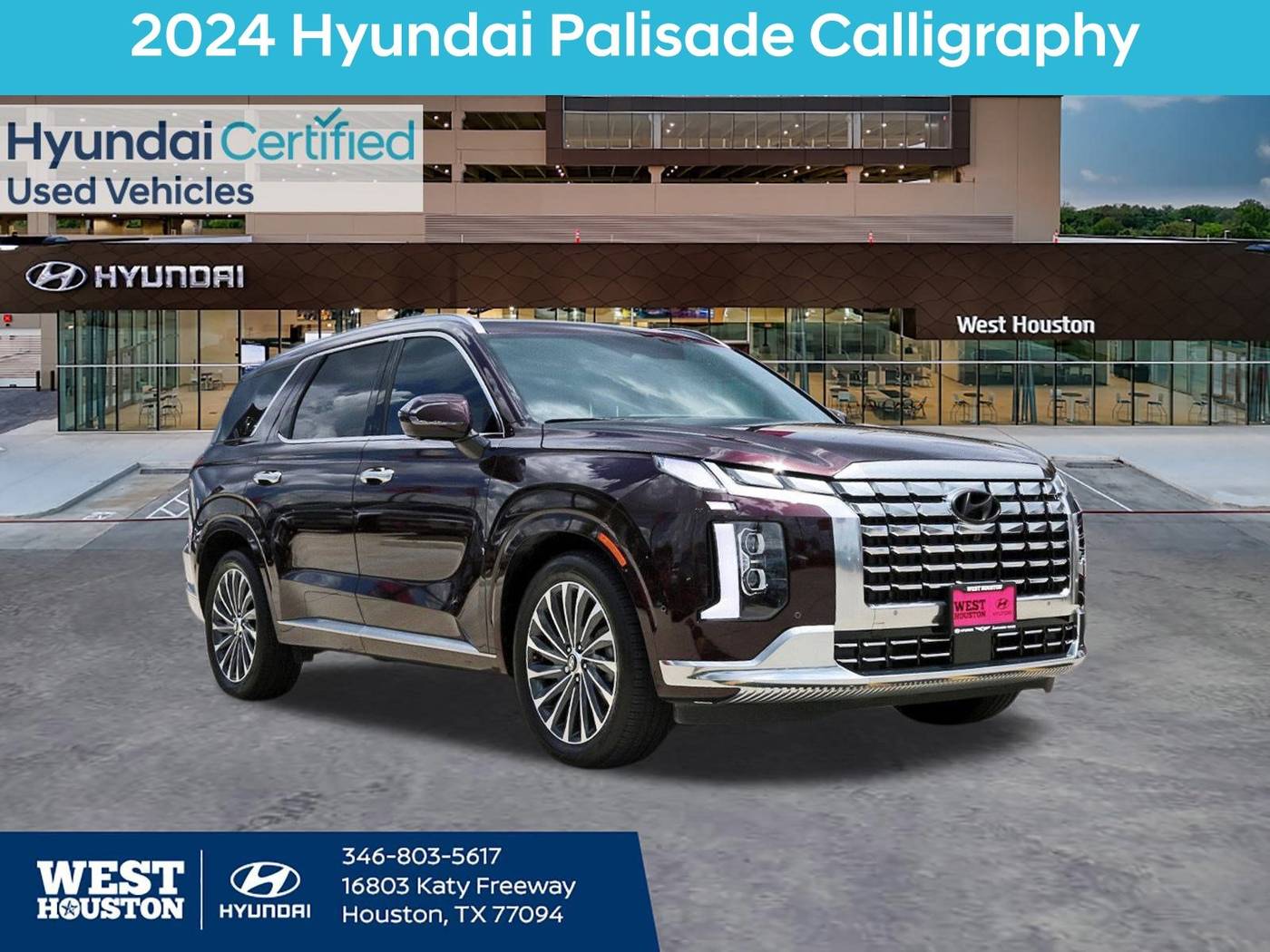 2024 Hyundai Palisade Calligraphy — SUV — 6,012 mi — Houston, TX