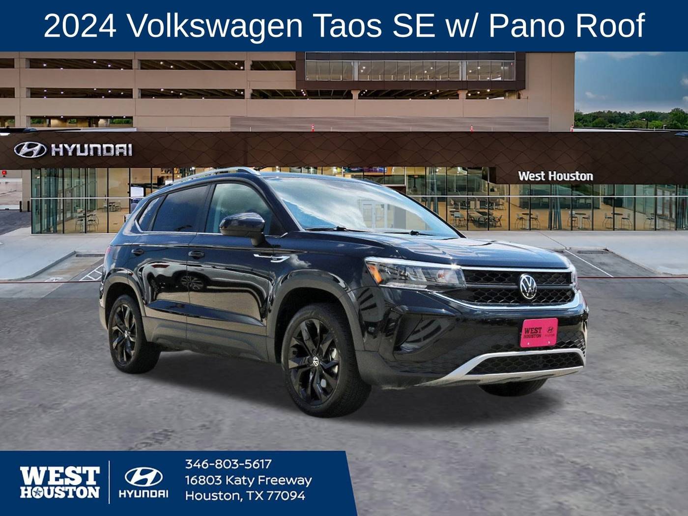 2024 Volkswagen Taos SE — SUV — 24,627 mi — Houston, TX