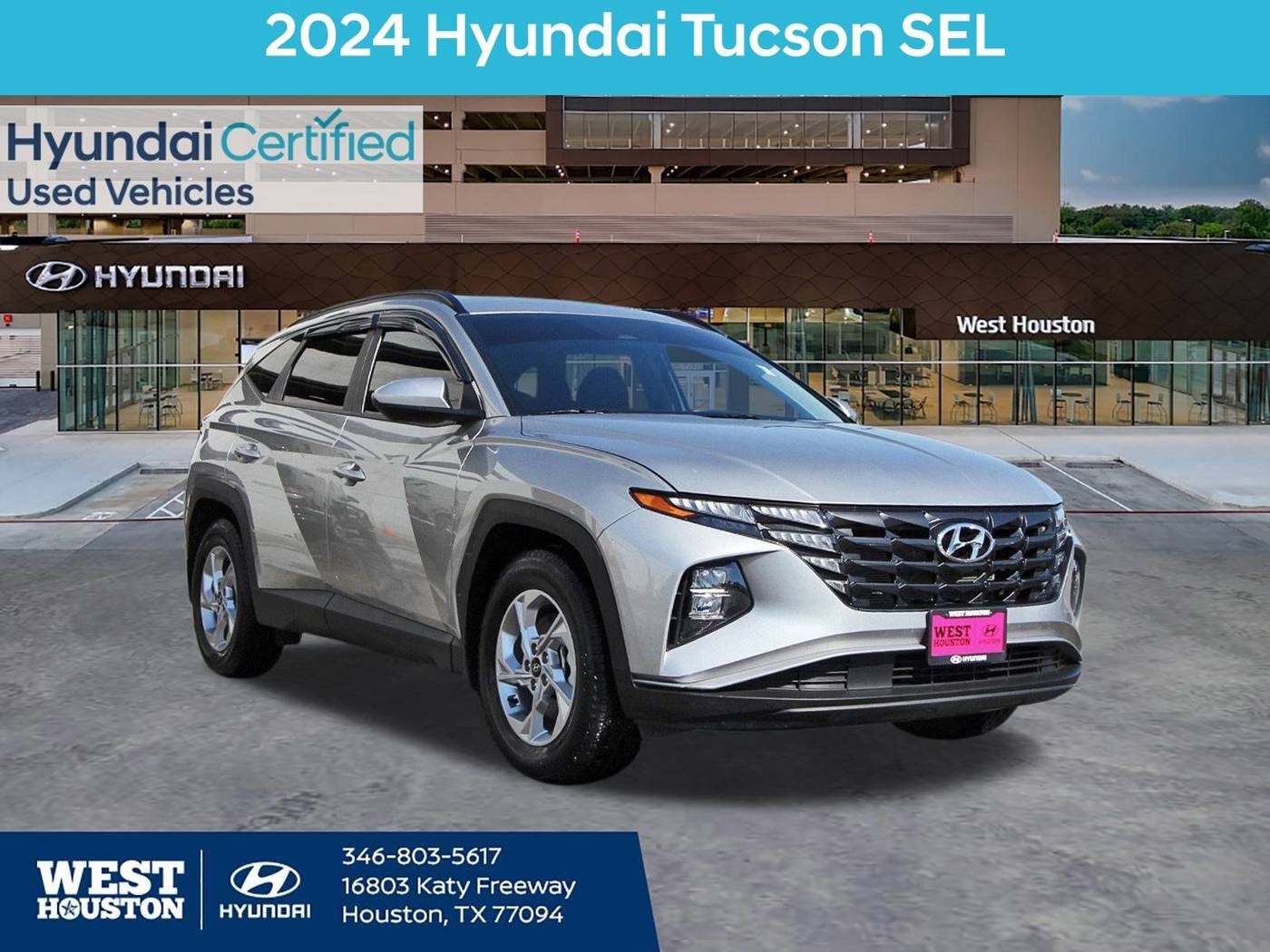 2024 Hyundai Tucson SEL — SUV — 71,157 mi — Houston, TX