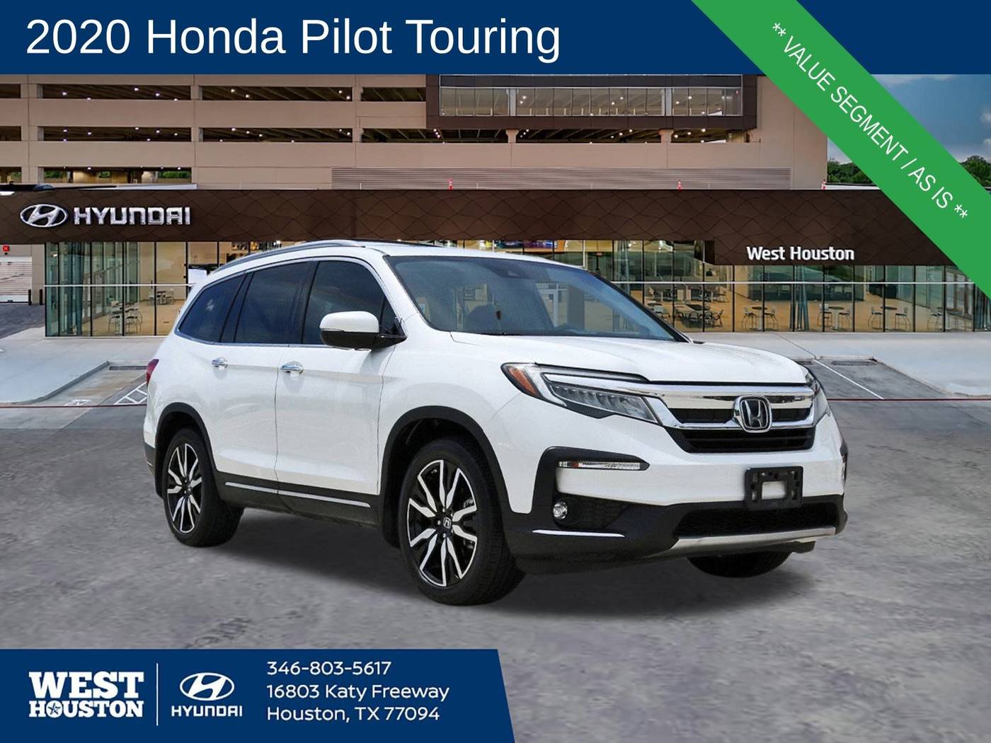 2020 Honda Pilot Touring — SUV — 97,010 mi — Houston, TX