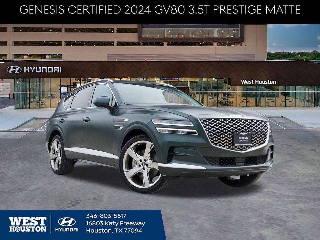 2024 Genesis GV80 3.5T — SUV — 19,177 mi — Houston, TX