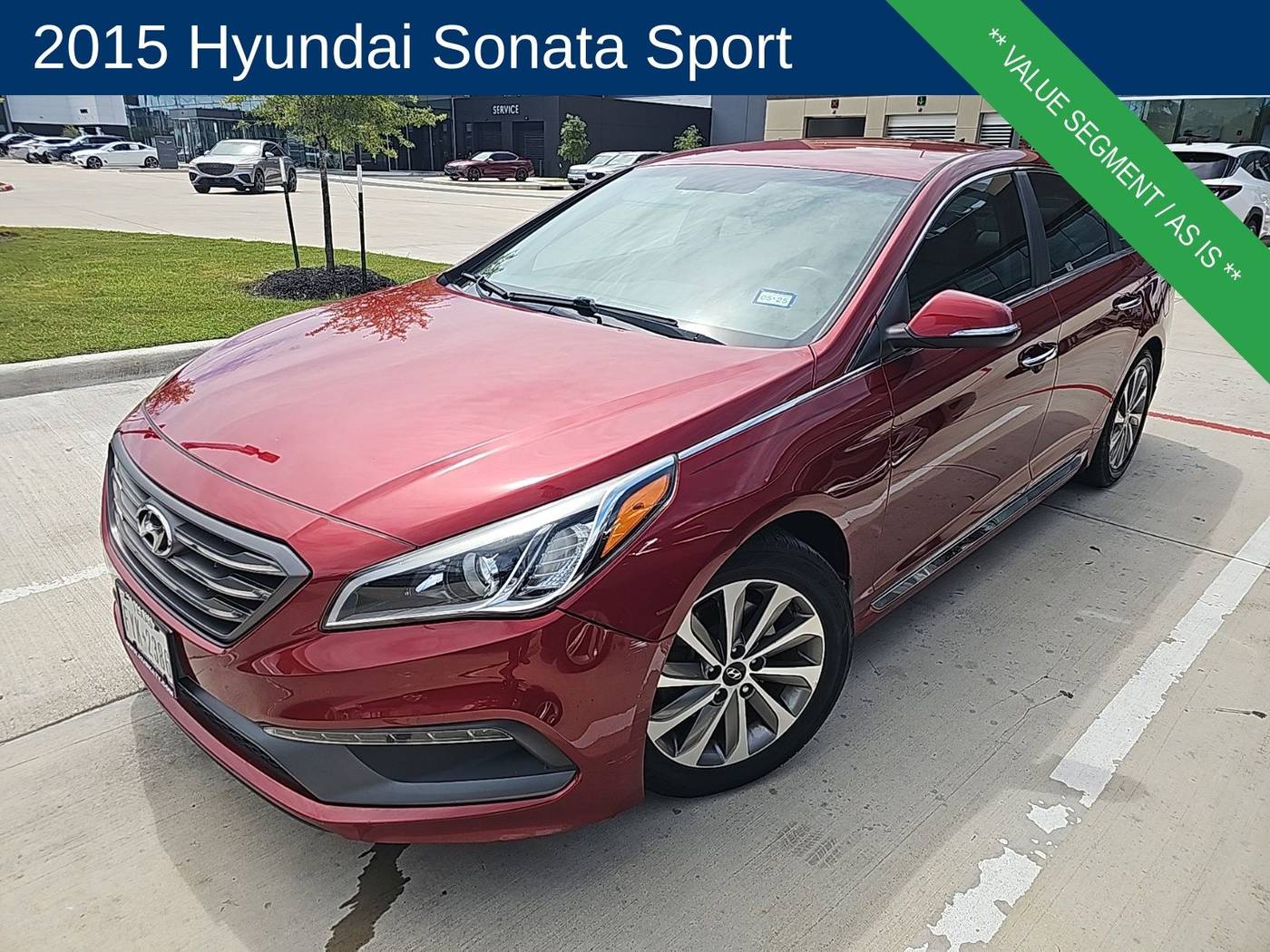 2015 Hyundai Sonata Sport — Sedan — 83,836 mi — Houston, TX