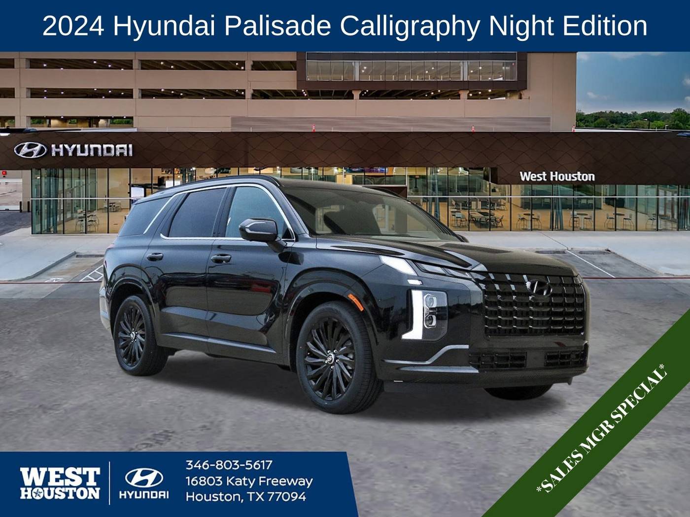 2024 Hyundai Palisade Calligraphy Night Edition — SUV — 11,922 mi — Houston, TX