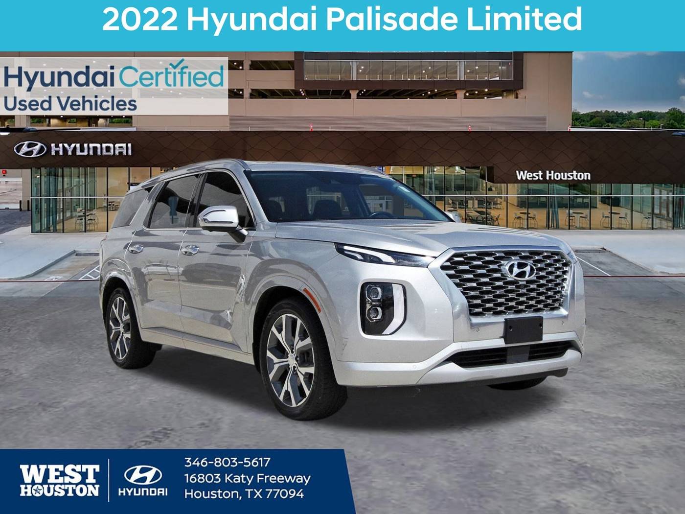2022 Hyundai Palisade Limited — SUV — 58,887 mi — Houston, TX