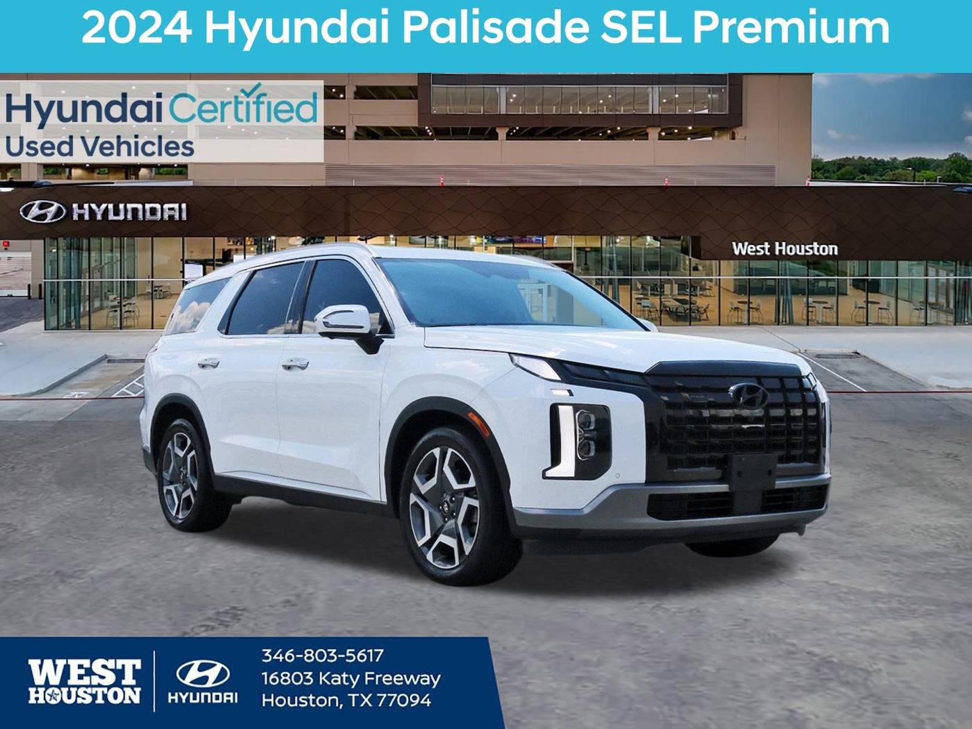 2024 Hyundai Palisade SEL — SUV — 28,582 mi — Houston, TX
