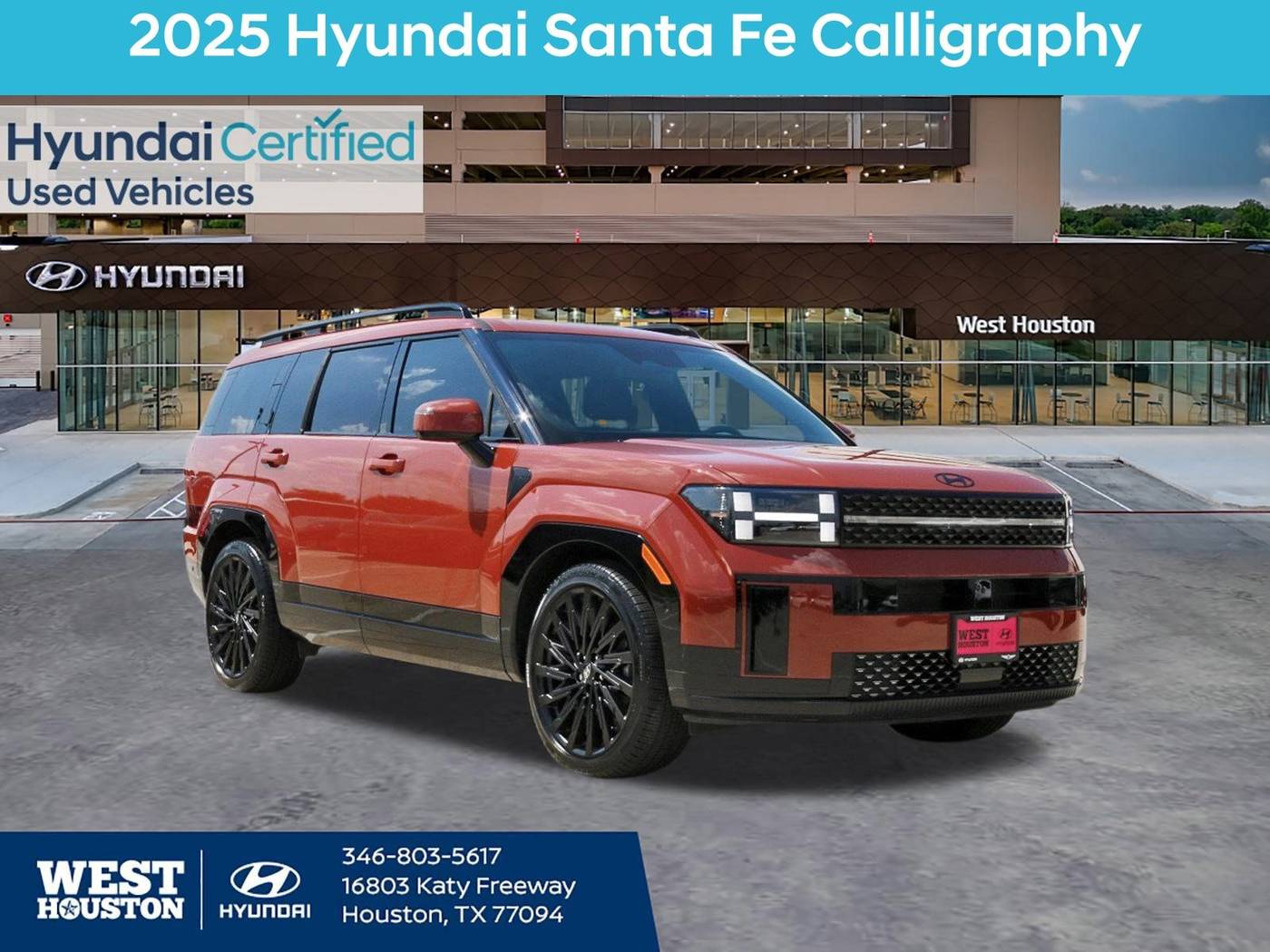 2025 Hyundai Santa Fe Calligraphy — SUV — 7,425 mi — Houston, TX