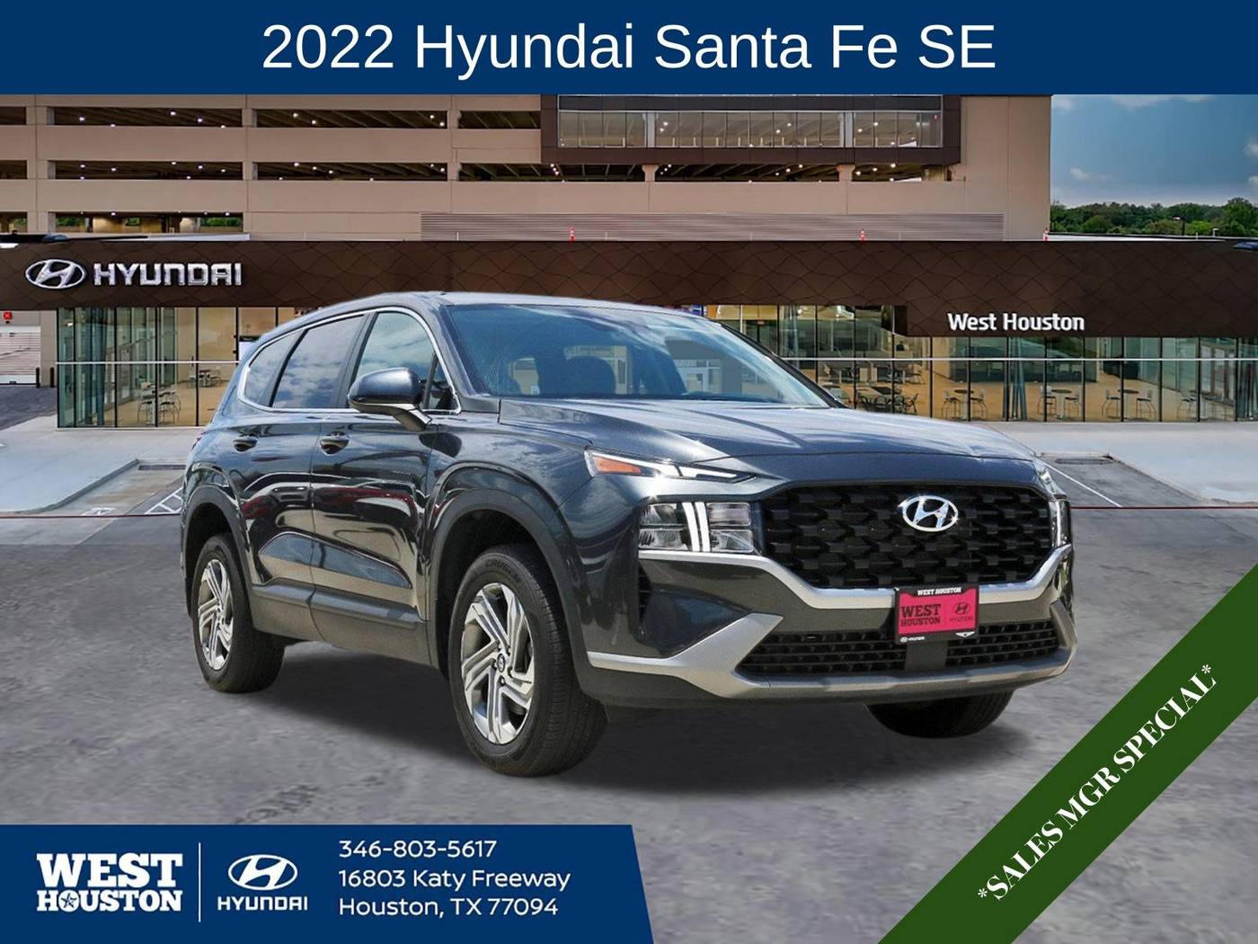 2022 Hyundai Santa Fe SE — SUV — 18,362 mi — Houston, TX