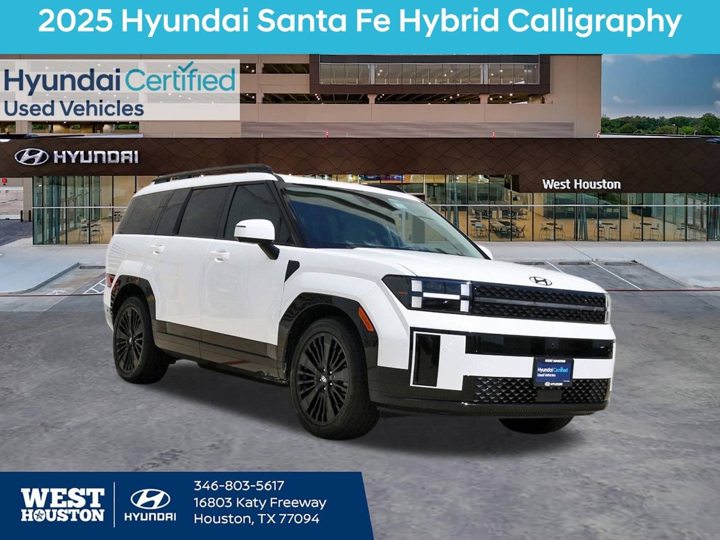 2025 Hyundai Santa Fe Hybrid Calligraphy — SUV — 7,100 mi — Houston, TX