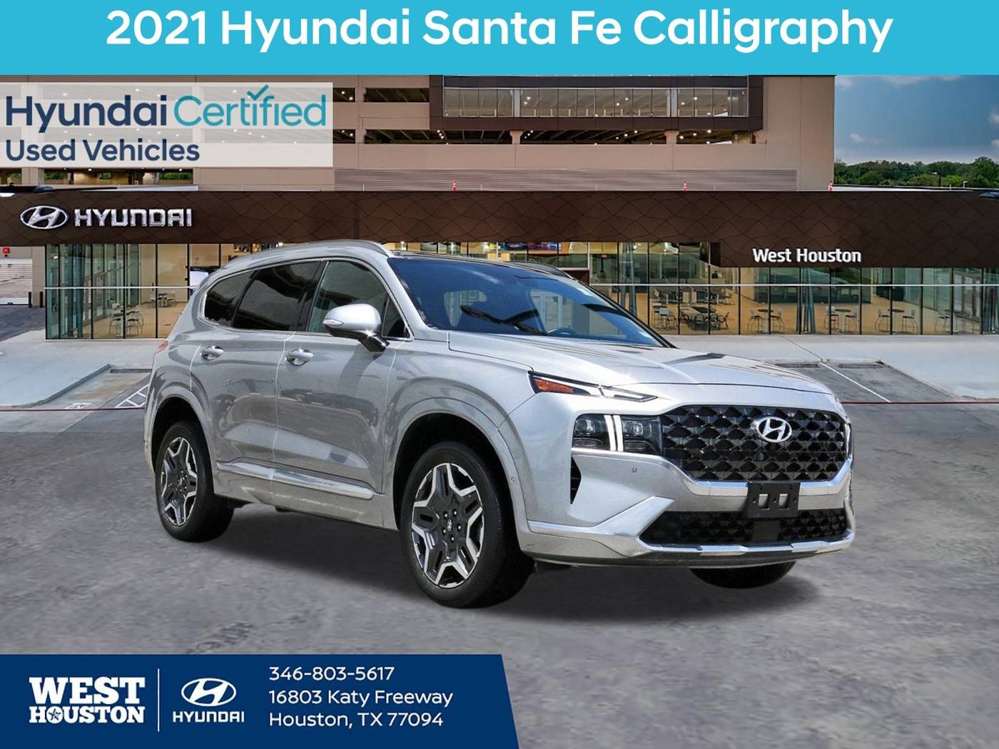 2021 Hyundai Santa Fe Calligraphy — SUV — 42,801 mi — Houston, TX