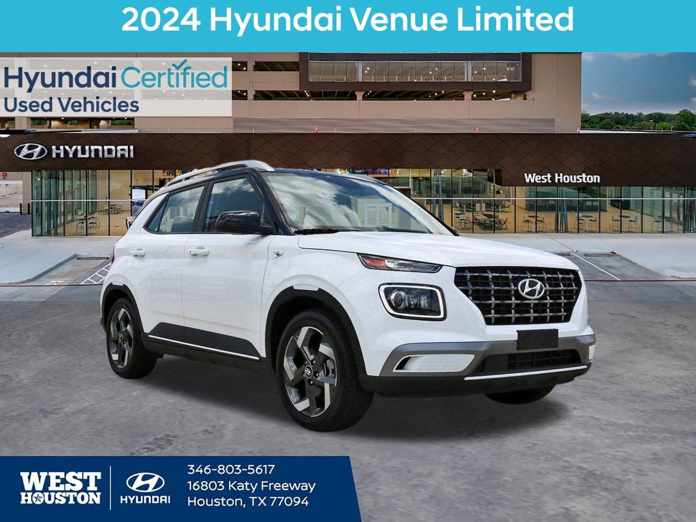 2024 Hyundai Venue Limited — SUV — 15,755 mi — Houston, TX