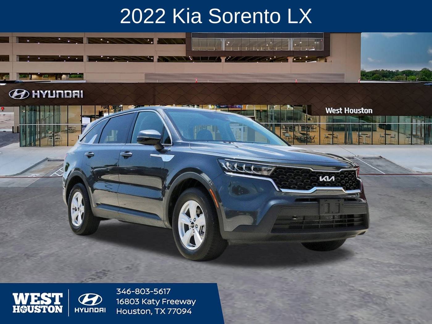 2022 Kia Sorento LX — SUV — 55,555 mi — Houston, TX