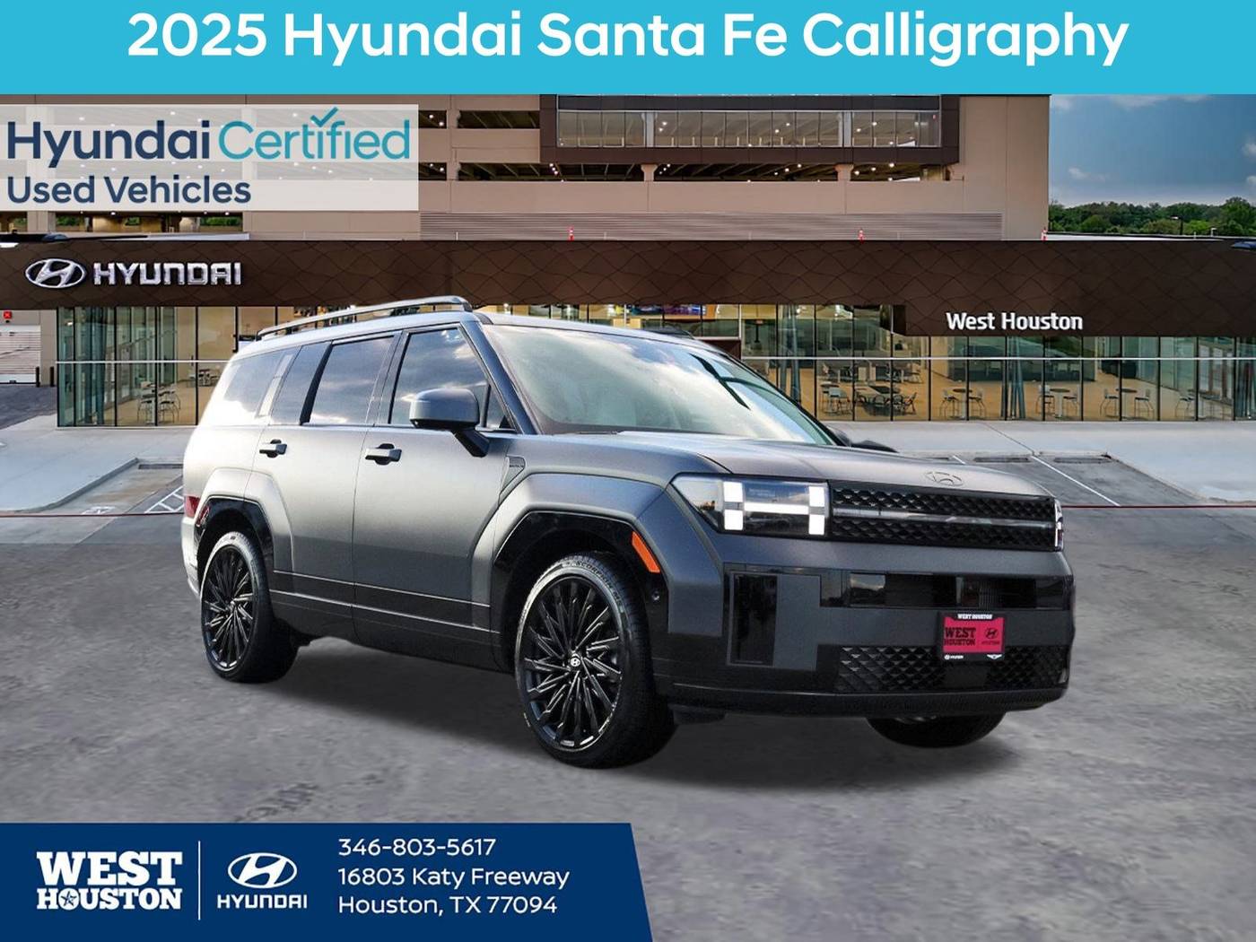 2025 Hyundai Santa Fe Calligraphy — SUV — 6,296 mi — Houston, TX