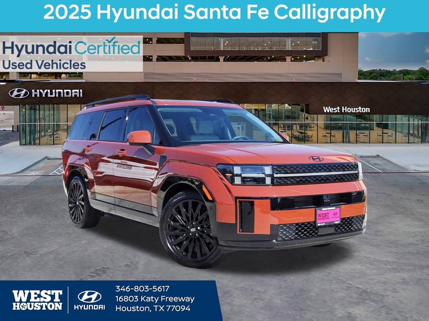2025 Hyundai Santa Fe Calligraphy — SUV — 5,118 mi — Houston, TX