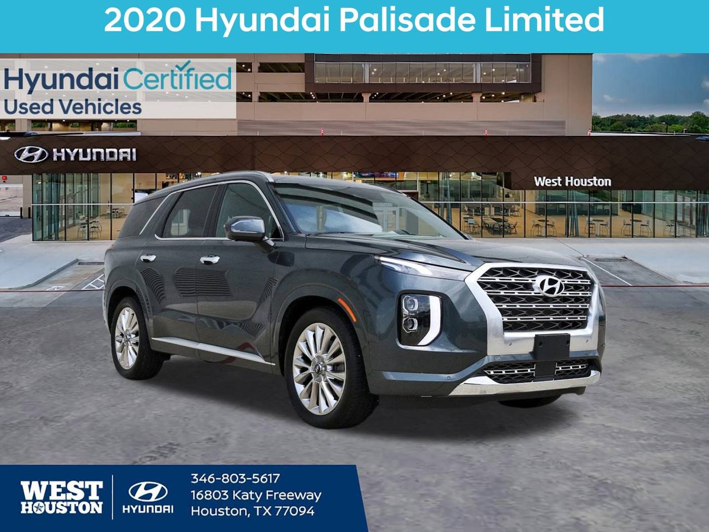 2020 Hyundai Palisade Limited — SUV — 4,942 mi — Houston, TX