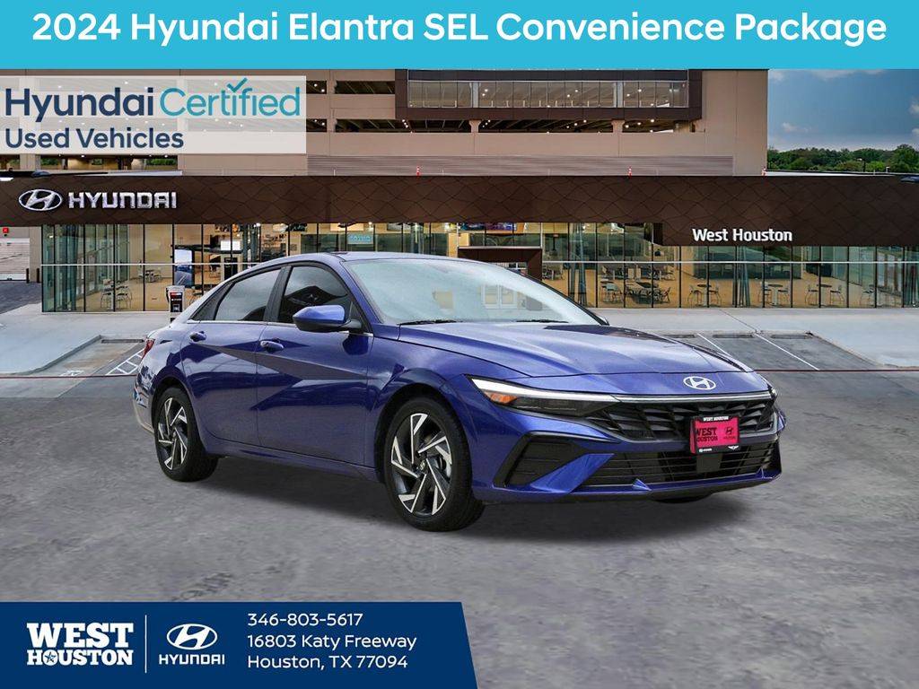 2024 Hyundai Elantra SEL — Sedan — 8,158 mi — Houston, TX