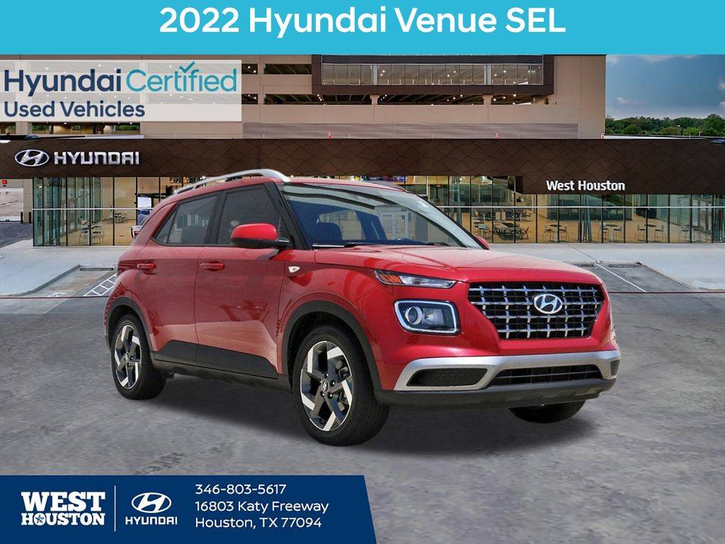 2022 Hyundai Venue SEL — SUV — 21,870 mi — Houston, TX