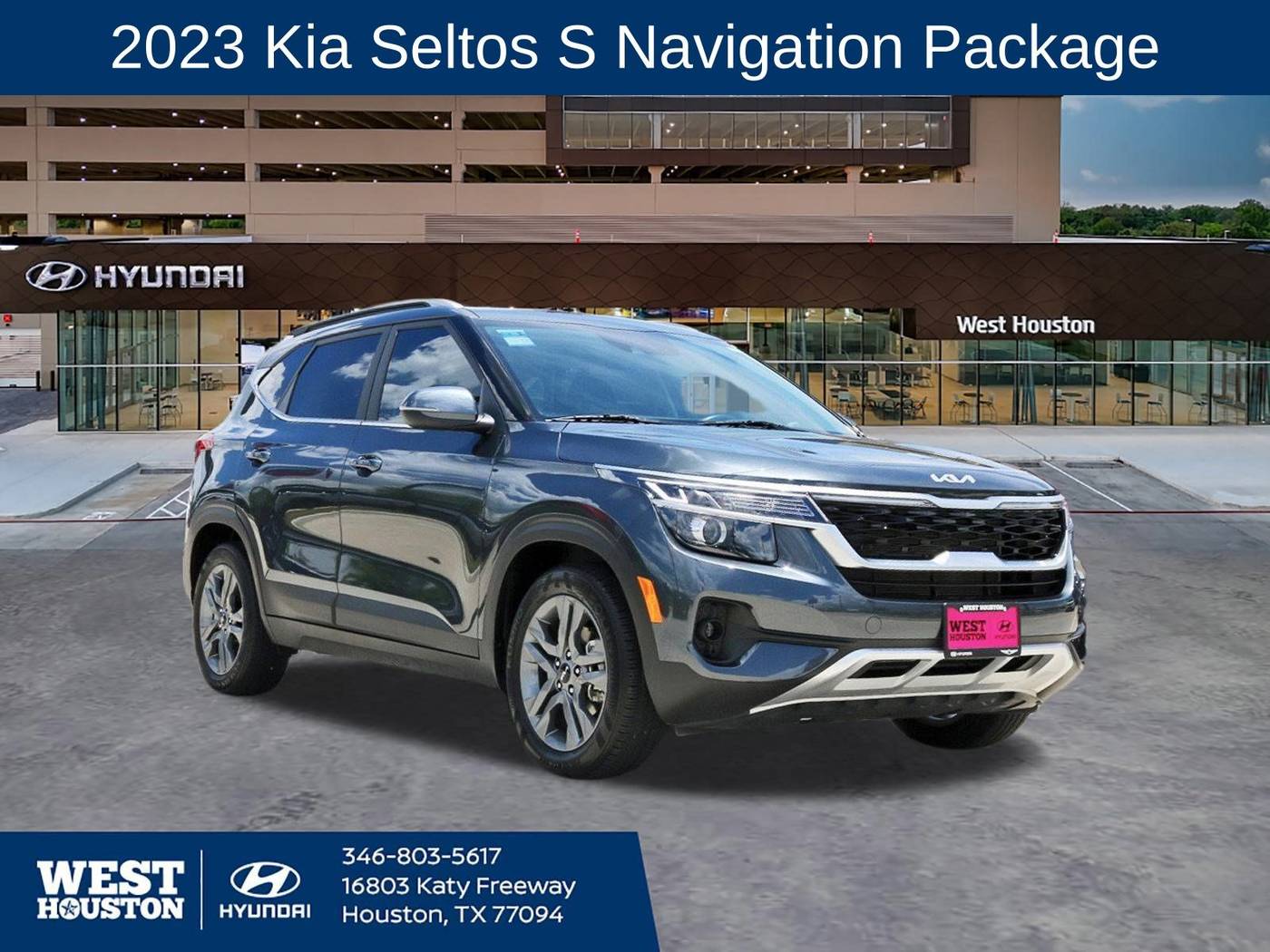 2023 Kia Seltos S — SUV — 16,061 mi — Houston, TX