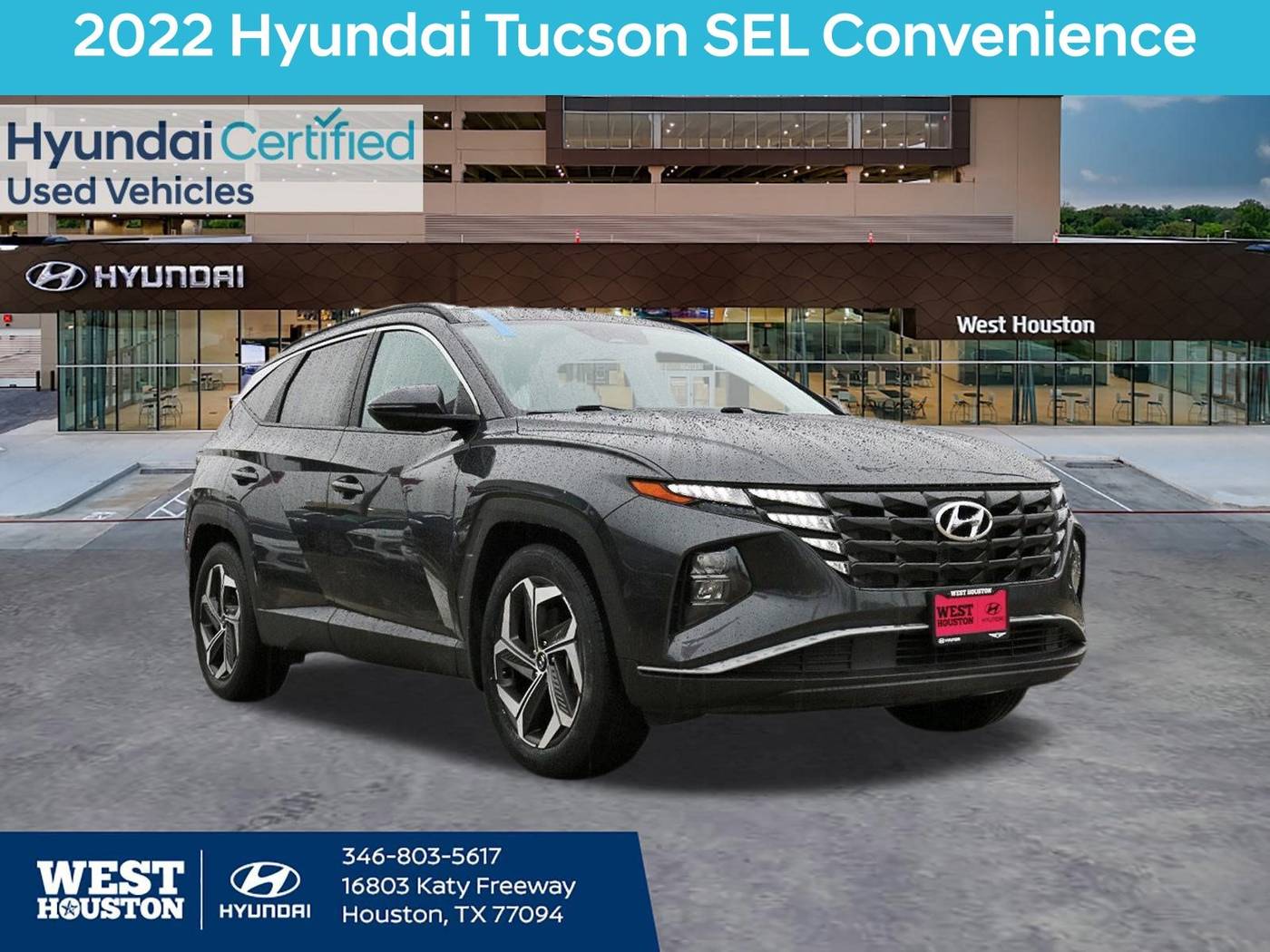 2022 Hyundai Tucson SEL — SUV — 38,190 mi — Houston, TX