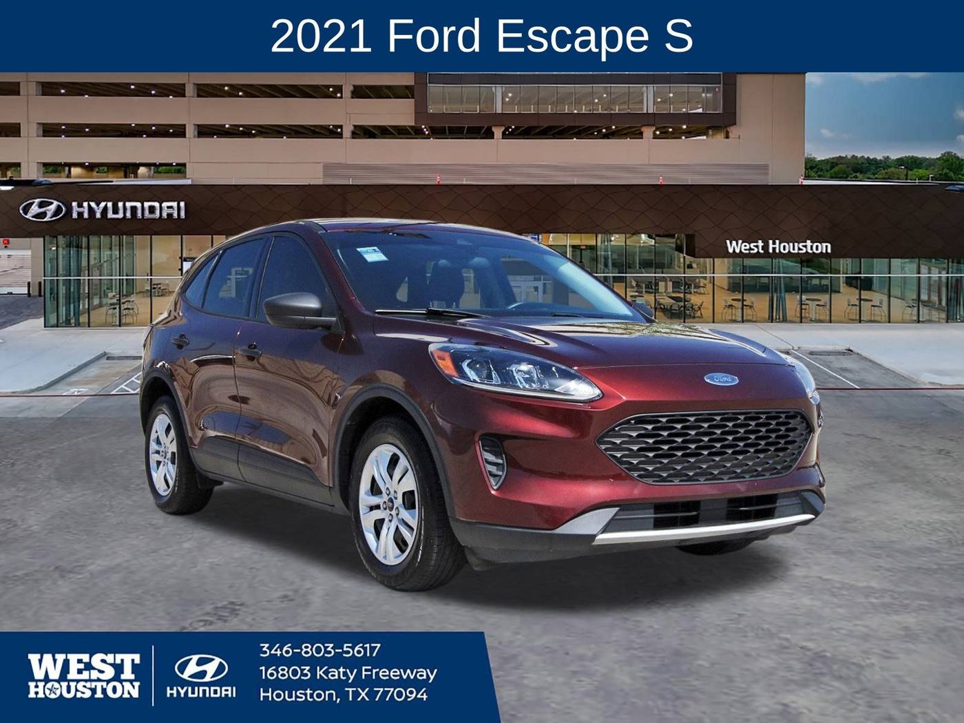 2021 Ford Escape S — SUV — 61,942 mi — Houston, TX