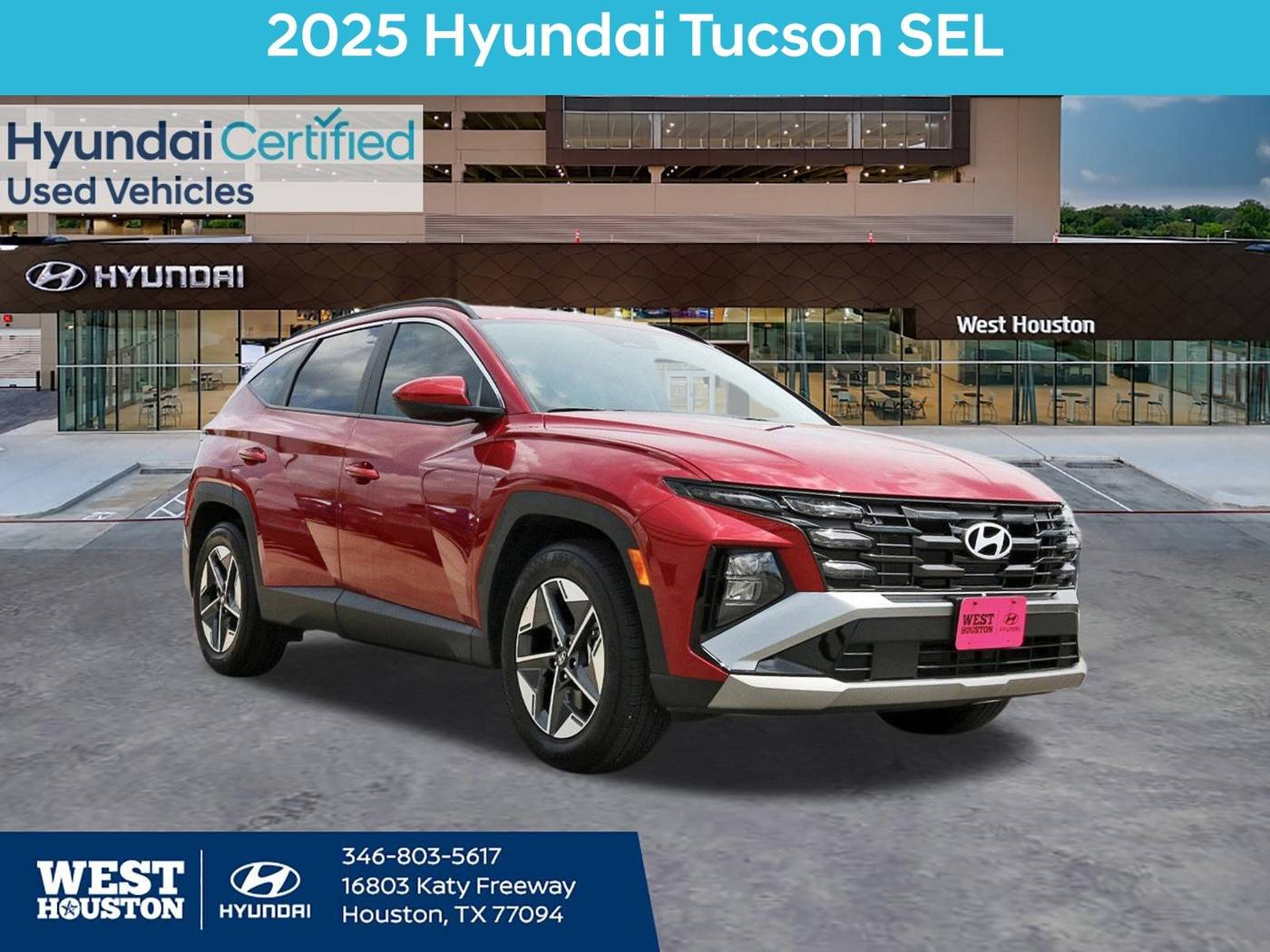 2025 Hyundai Tucson SEL — SUV — 5,554 mi — Houston, TX
