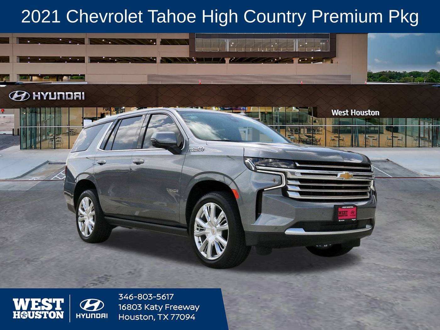 2021 Chevrolet Tahoe High Country — SUV — 43,625 mi — Houston, TX