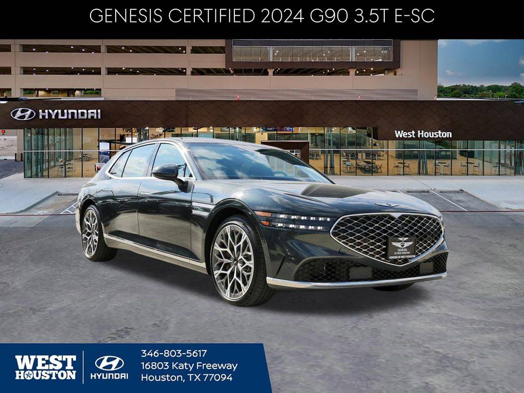 2024 Genesis G90 3.5T E-Supercharger — Sedan — 820 mi — Houston, TX