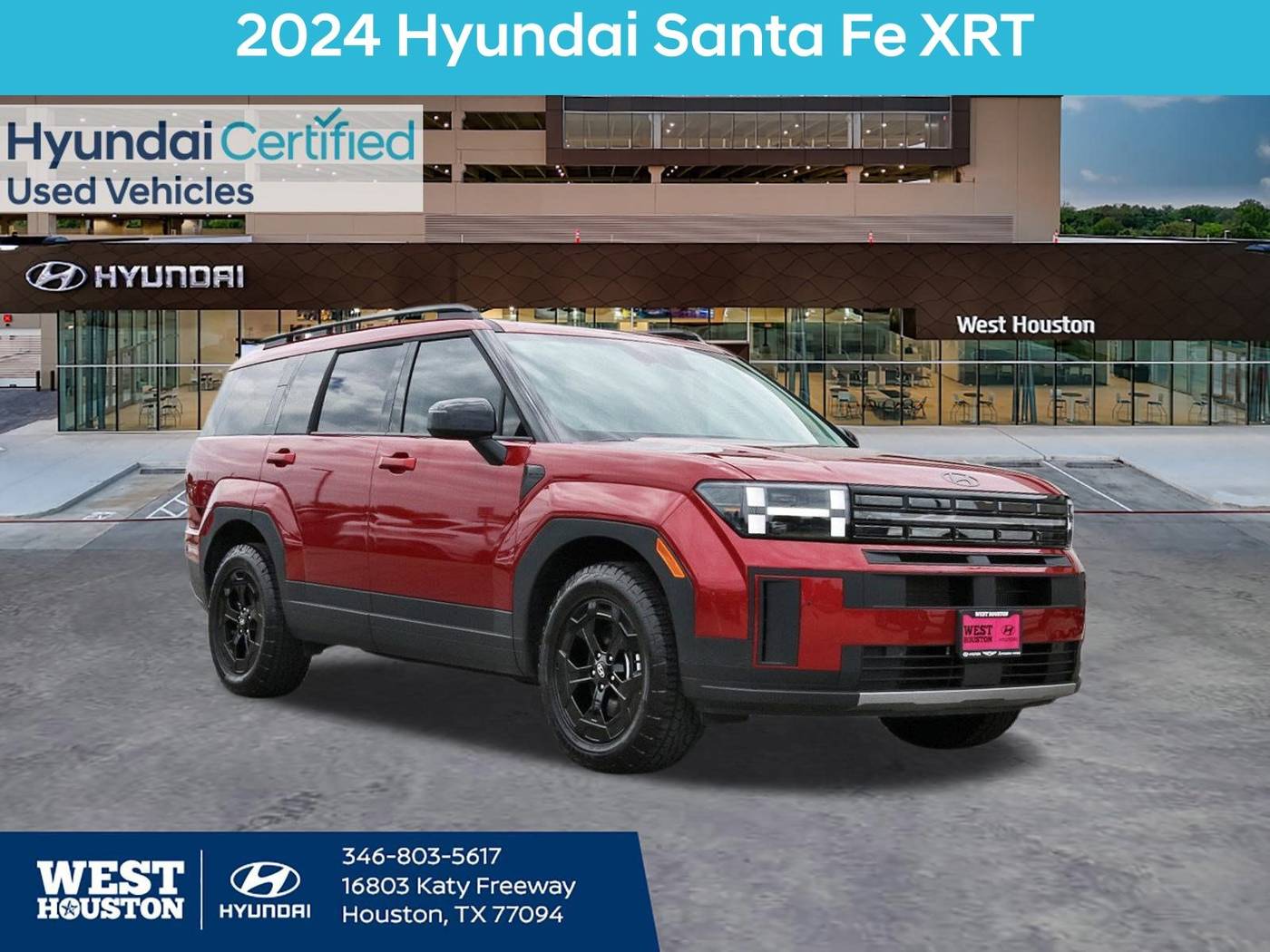 2024 Hyundai Santa Fe XRT — SUV — 7,068 mi — Houston, TX