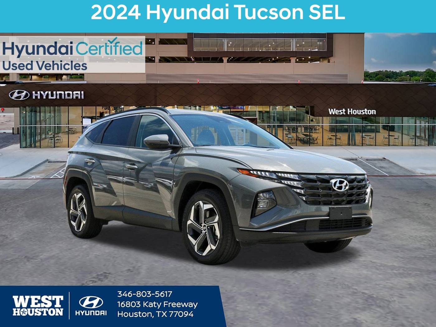 2024 Hyundai Tucson SEL — SUV — 8,976 mi — Houston, TX