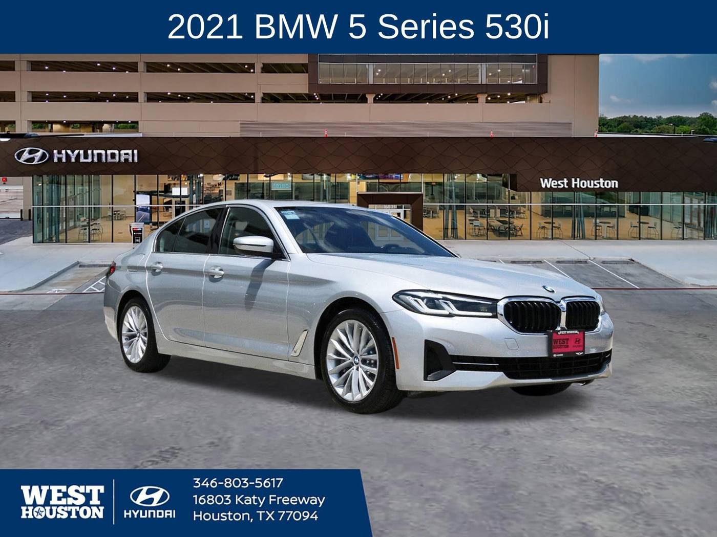 2021 BMW 5 Series 530i — Sedan — 64,165 mi — Houston, TX