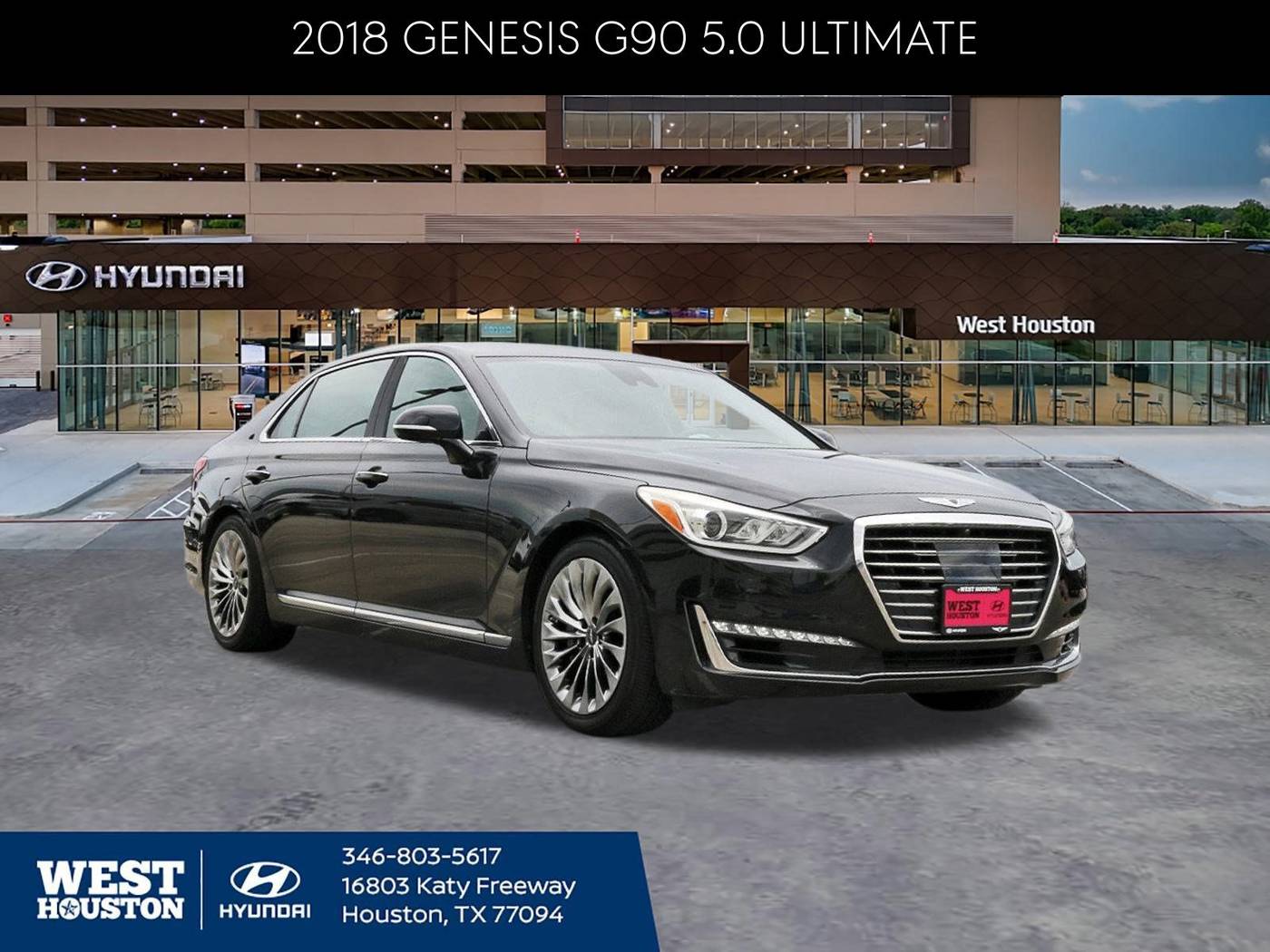 2018 Genesis G90 5.0L Ultimate — Sedan — 82,957 mi — Houston, TX